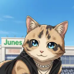 The Cat at Junes