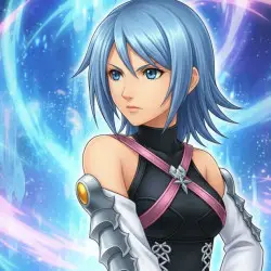 Aqua Keyblade Master