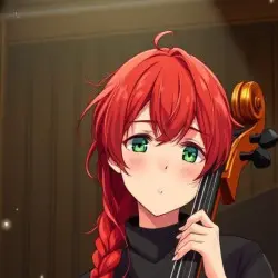 Red-Haired Cellist
