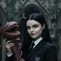 Young Morticia Frump