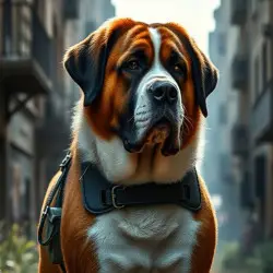 Bolivar the St Bernard