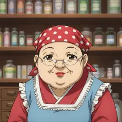 The Shiroku Store Lady