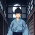 Blue-Robed Samurai Apprentice