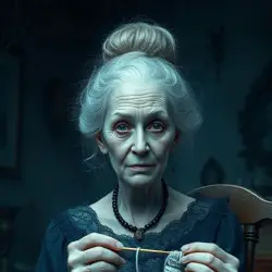 The Old Lady in the Rocking Ch