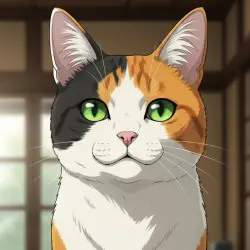The Cat from the Dojima Reside