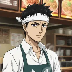 The Beef Bowl Shop Owner