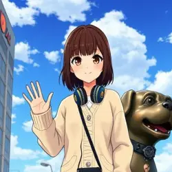 The Buchiko Statue Fan