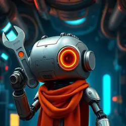 Sprocket the Maintenance Drone