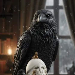 Character The Raven on the Bust of Palla