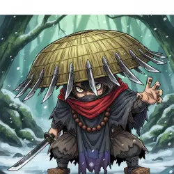 Senpou Temple Assassin Straw H