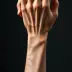 Arm with absurdly muscular leg