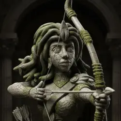 The Gorgon Statue