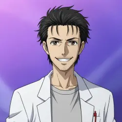 Rintaro Okabe The Mad Scientis