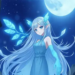 The Blue-Moon Weed Spirit