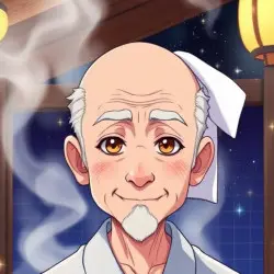 The Old Man at the Bathhouse