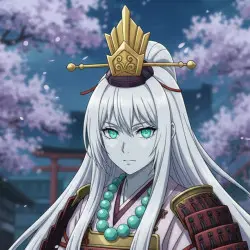 Okami Warrior Shinto Priestess