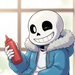 キャラクター Ketchup-loving Sans