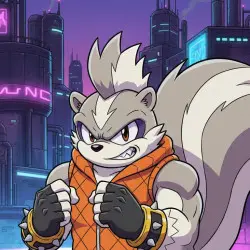 Tumble the Skunk