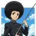 The Afro-Haired Student
