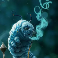 The Blue Caterpillar
