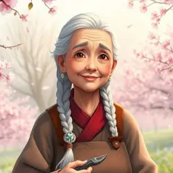 The Old Woman of the Flower Ga