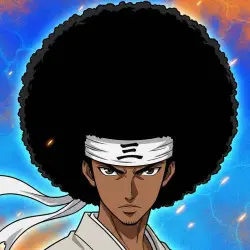 The Afro-Haired Man