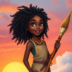 Binta the Sky-Painter