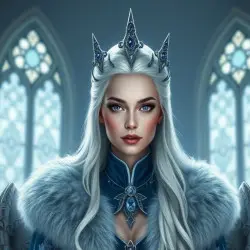 Queen Elara of Crystalia