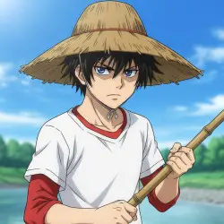 The Samegawa River Fisherman