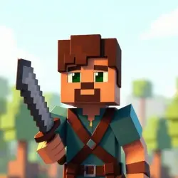 Character Minecraft adventure