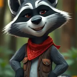 Rambley the Raccoon