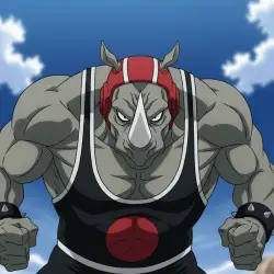 Rhino Wrestler