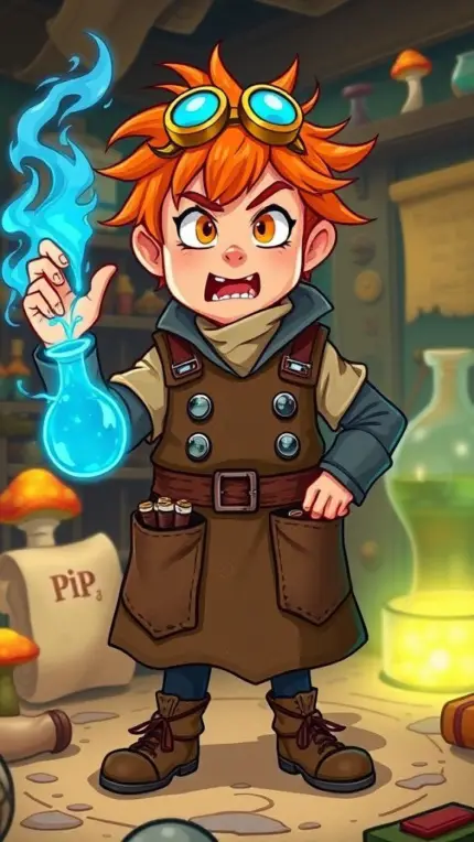 Pip the Potion-Puddler