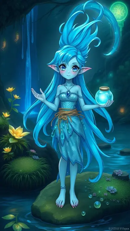 Nixie of the Blue Grotto