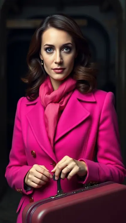 The Woman in the Pink Suit
