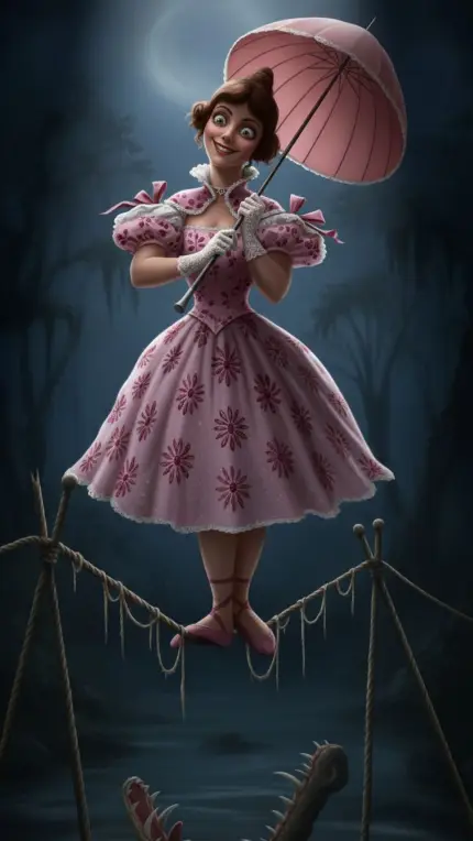 Marilyn the Tightrope Walker