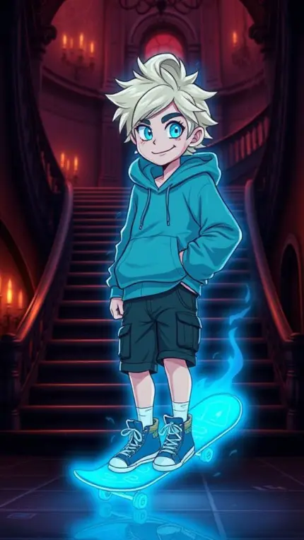 The Skateboarder