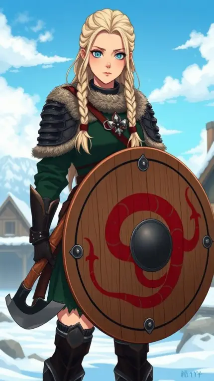 The Jomsviking Shield-Maiden