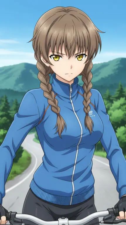 Suzuha Amane Cycling Enthusias