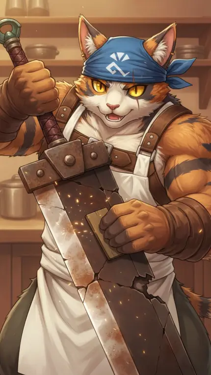 Meowscular Chef