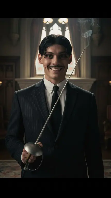 Young Gomez Addams