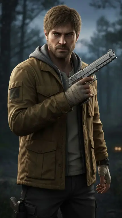 Ethan Winters Determined Fathe