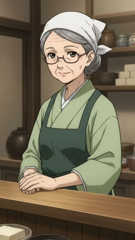 The Tofuya Shop Lady