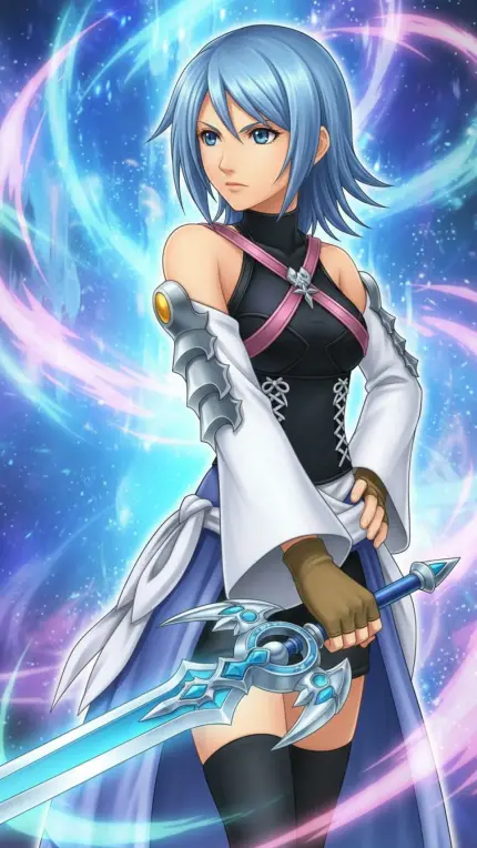 Aqua Keyblade Master