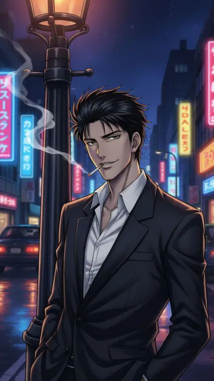 Yusukes Father