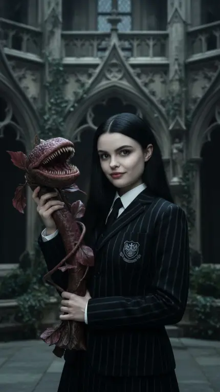 Young Morticia Frump