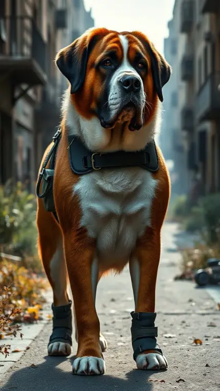 Bolivar the St Bernard