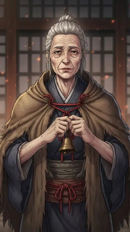 Dozing Old Woman