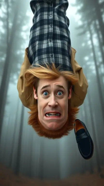 Mr Upside-Down Man