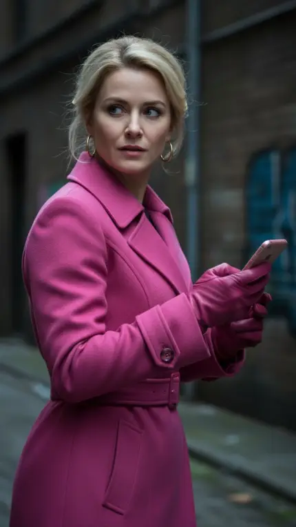 The Woman in the Pink Coat
